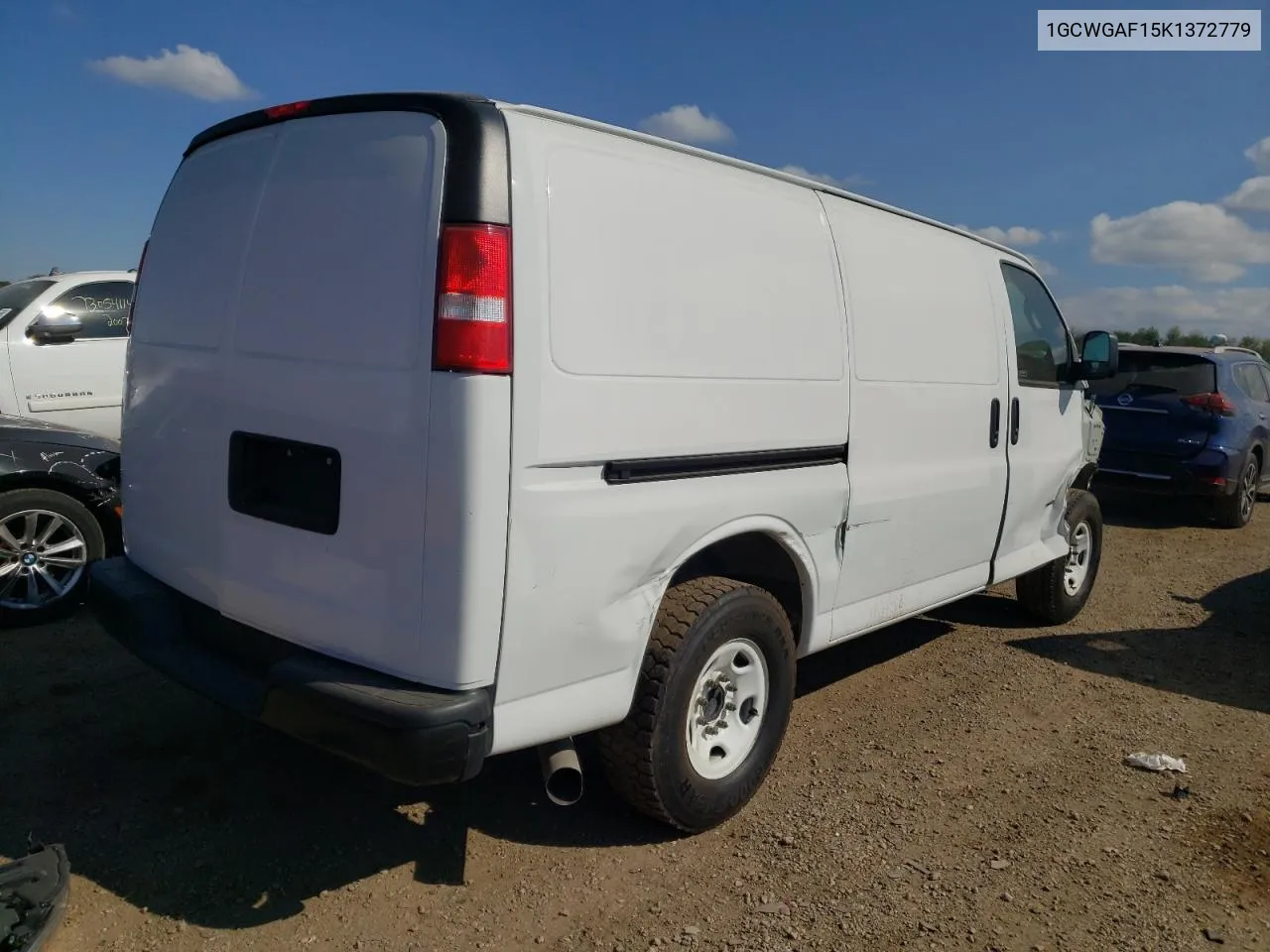 1GCWGAF15K1372779 2019 Chevrolet Express G2500