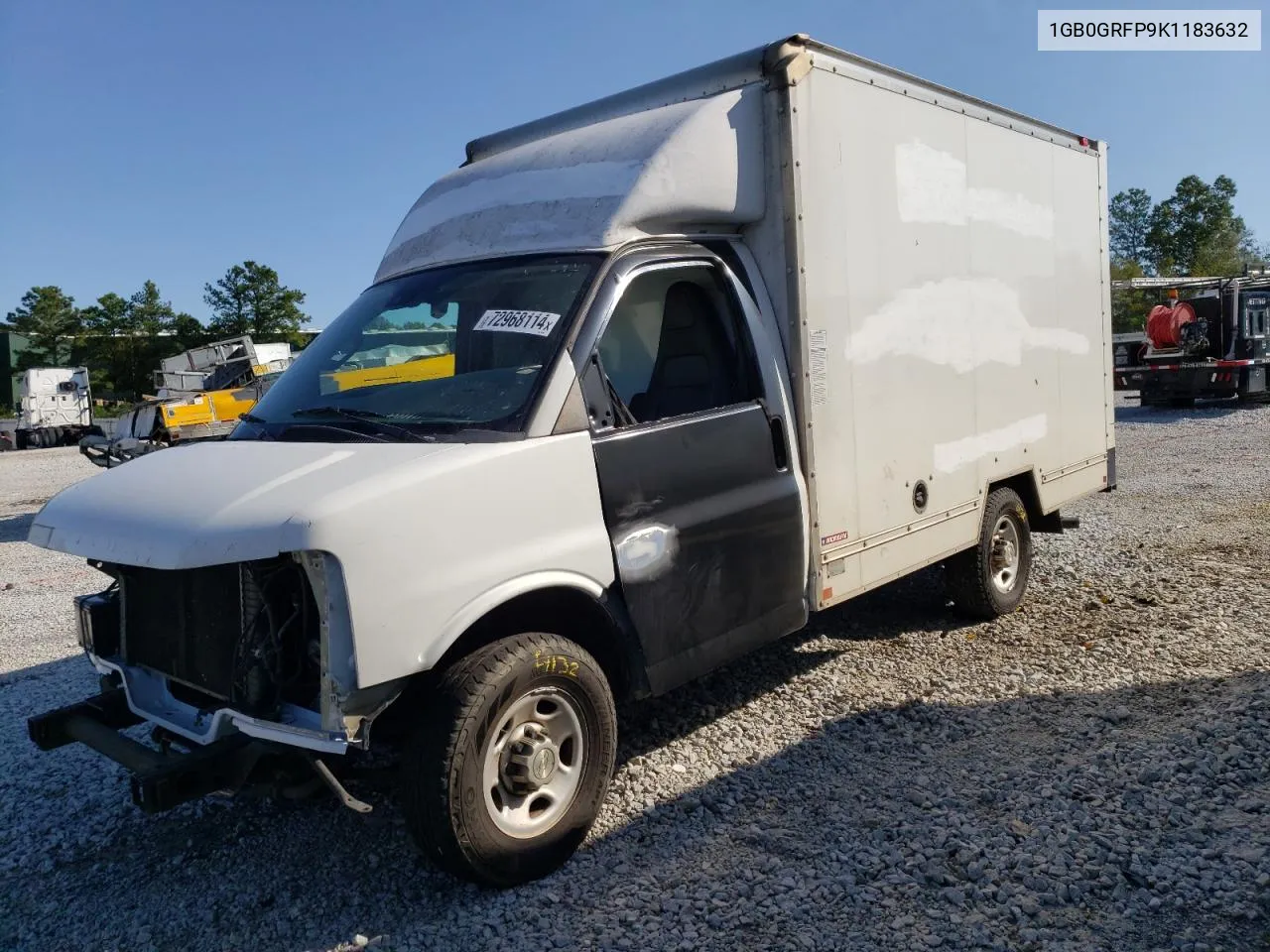 2019 Chevrolet Express G3500 VIN: 1GB0GRFP9K1183632 Lot: 72968114