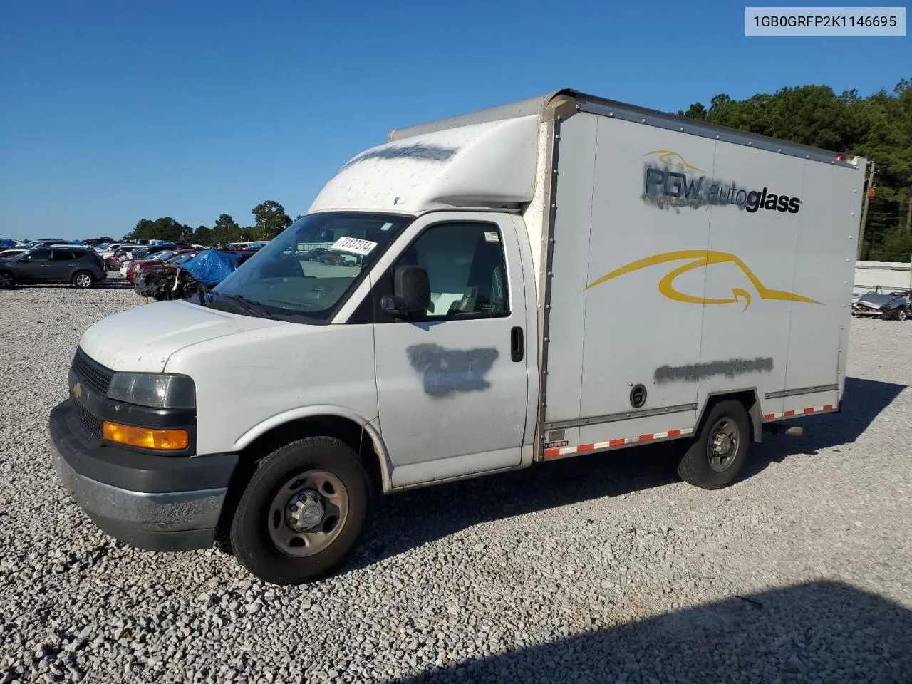 2019 Chevrolet Express G3500 VIN: 1GB0GRFP2K1146695 Lot: 73137374