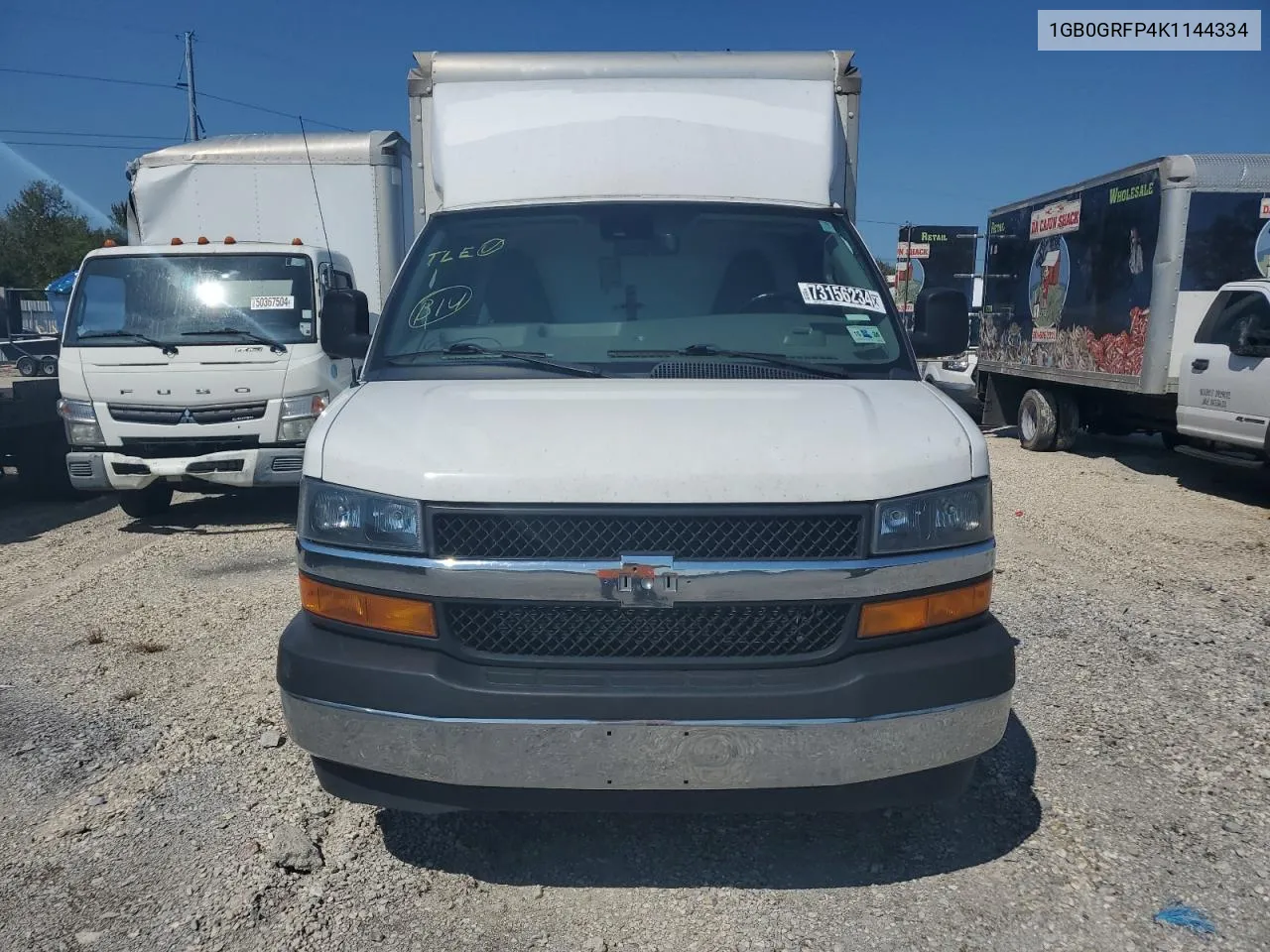 2019 Chevrolet Express G3500 VIN: 1GB0GRFP4K1144334 Lot: 73156234