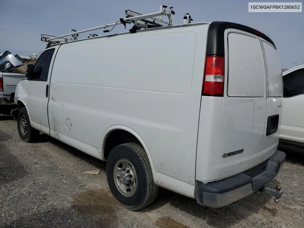 2019 Chevrolet Express G2500 VIN: 1GCWGAFP8K1280652 Lot: 73607614