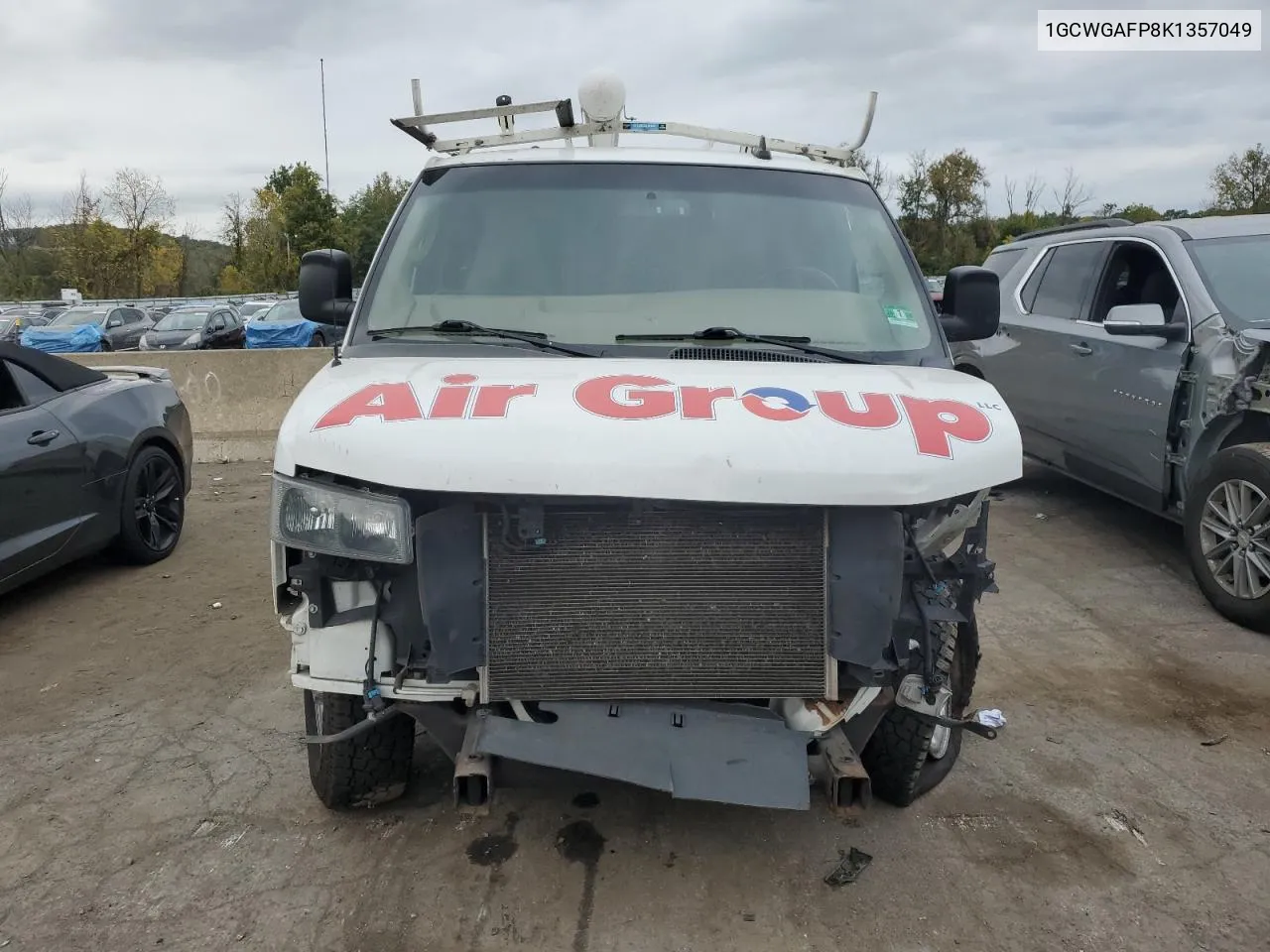 2019 Chevrolet Express G2500 VIN: 1GCWGAFP8K1357049 Lot: 74189834