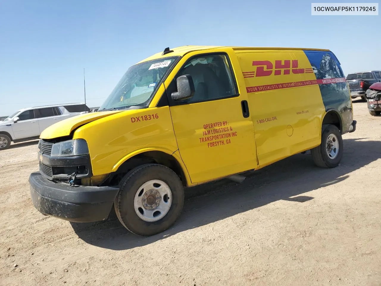 1GCWGAFP5K1179245 2019 Chevrolet Express G2500