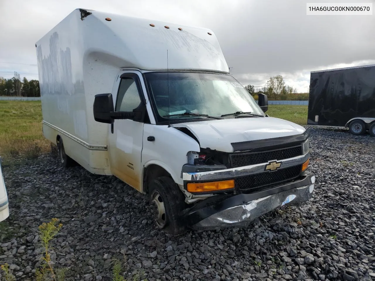 2019 Chevrolet Express G4500 VIN: 1HA6GUCG0KN000670 Lot: 75701674