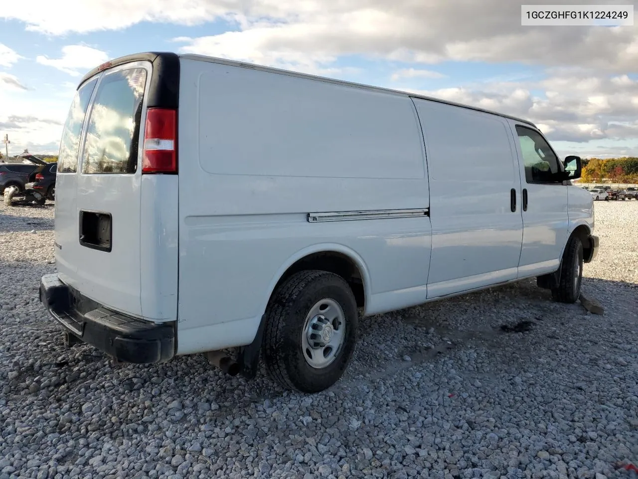 2019 Chevrolet Express G3500 VIN: 1GCZGHFG1K1224249 Lot: 75917734