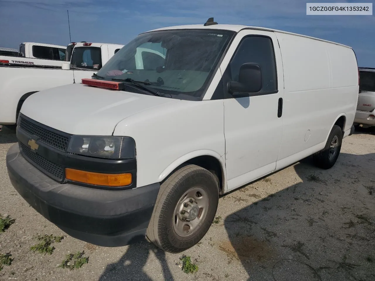 2019 Chevrolet Express G3500 VIN: 1GCZGGFG4K1353242 Lot: 76369294