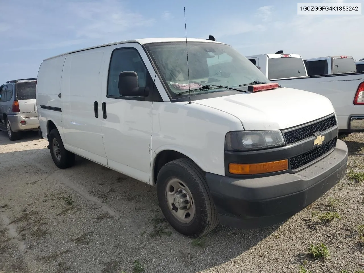 2019 Chevrolet Express G3500 VIN: 1GCZGGFG4K1353242 Lot: 76369294