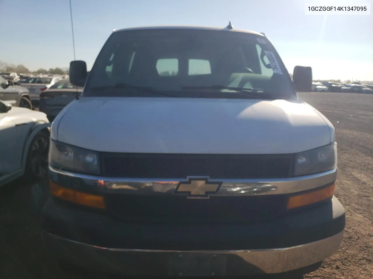 2019 Chevrolet Express G3500 VIN: 1GCZGGF14K1347095 Lot: 76414804