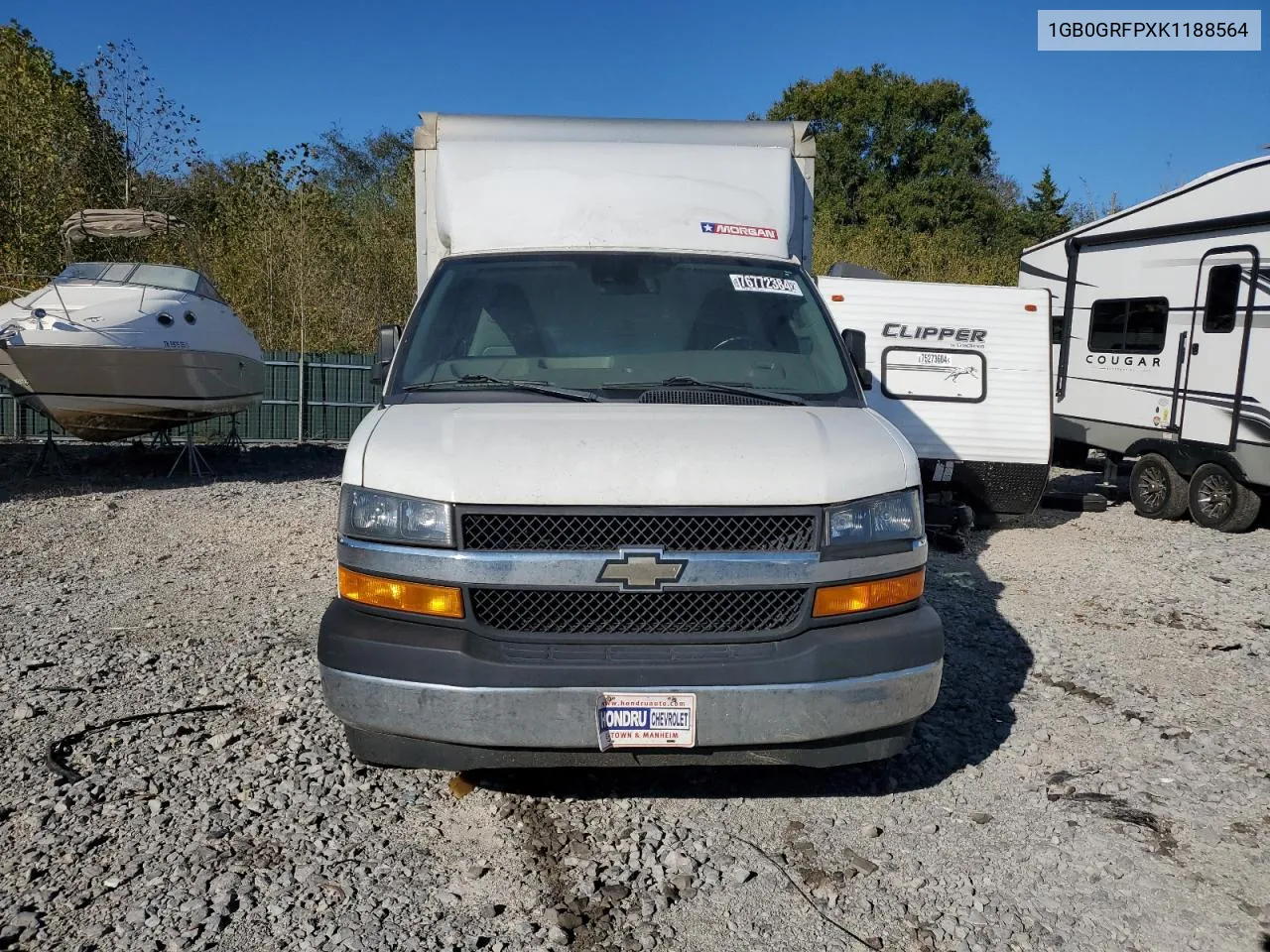 2019 Chevrolet Express G3500 VIN: 1GB0GRFPXK1188564 Lot: 76772384