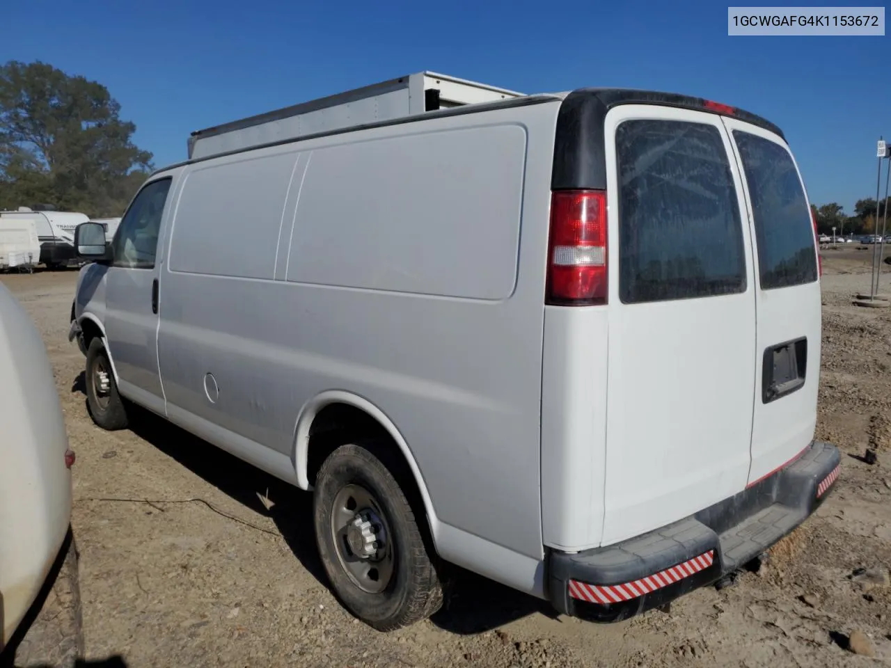 2019 Chevrolet Express G2500 VIN: 1GCWGAFG4K1153672 Lot: 76889254