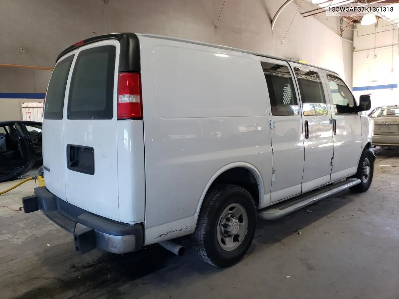 2019 Chevrolet Express G2500 VIN: 1GCWGAFG7K1361318 Lot: 76909764