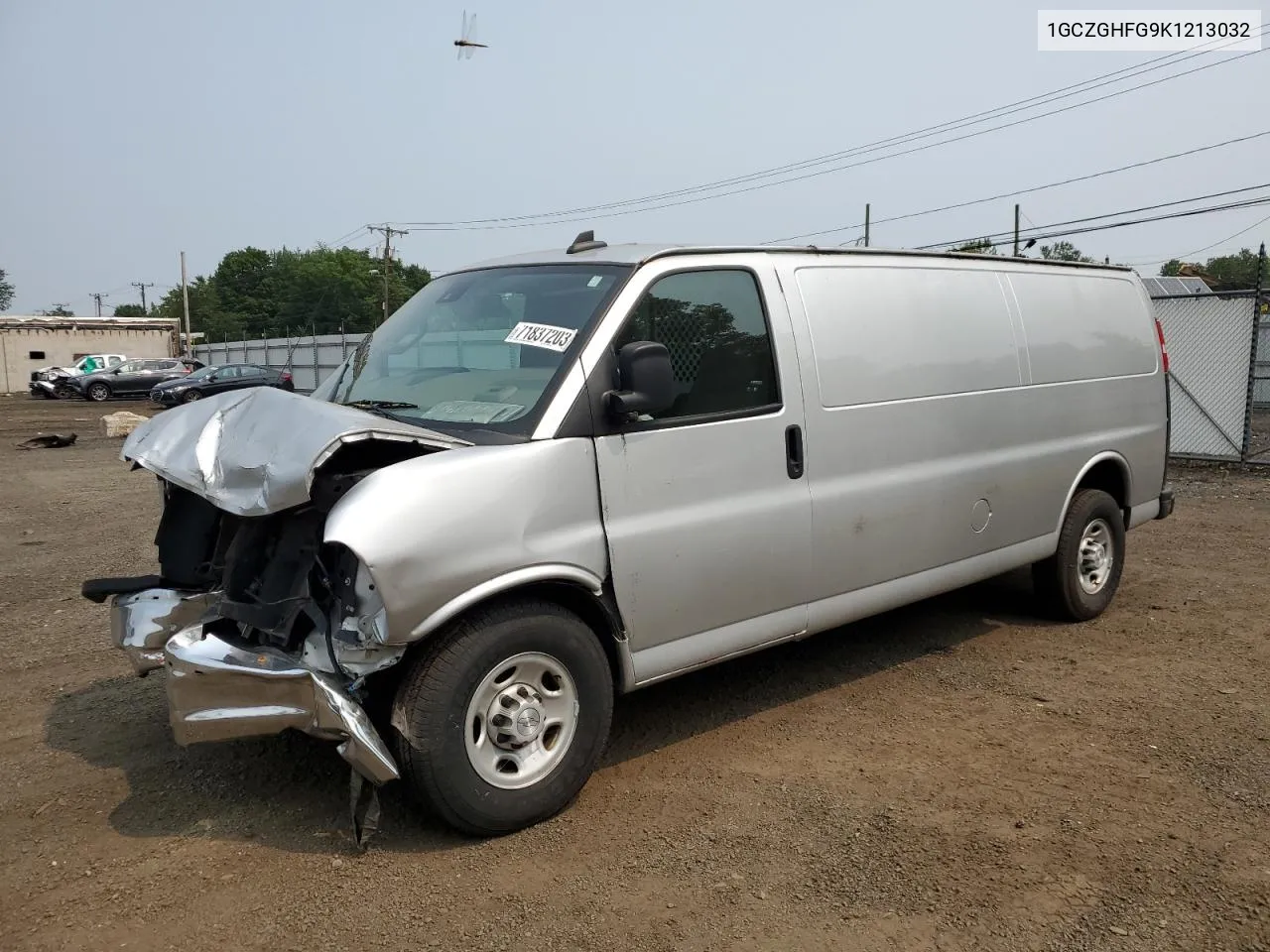 2019 Chevrolet Express G3500 VIN: 1GCZGHFG9K1213032 Lot: 76995174