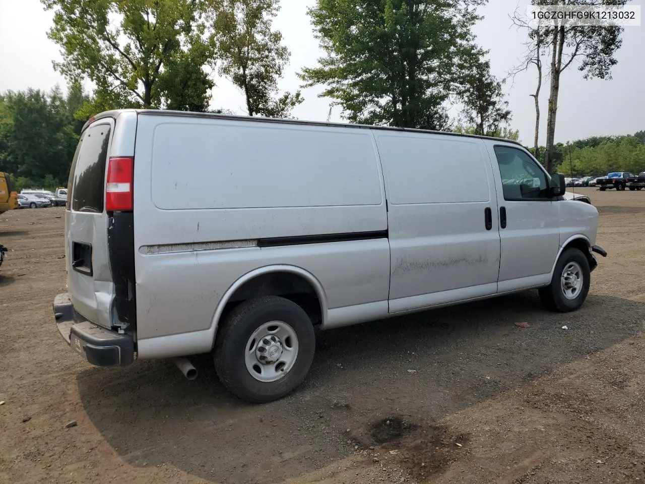 2019 Chevrolet Express G3500 VIN: 1GCZGHFG9K1213032 Lot: 76995174