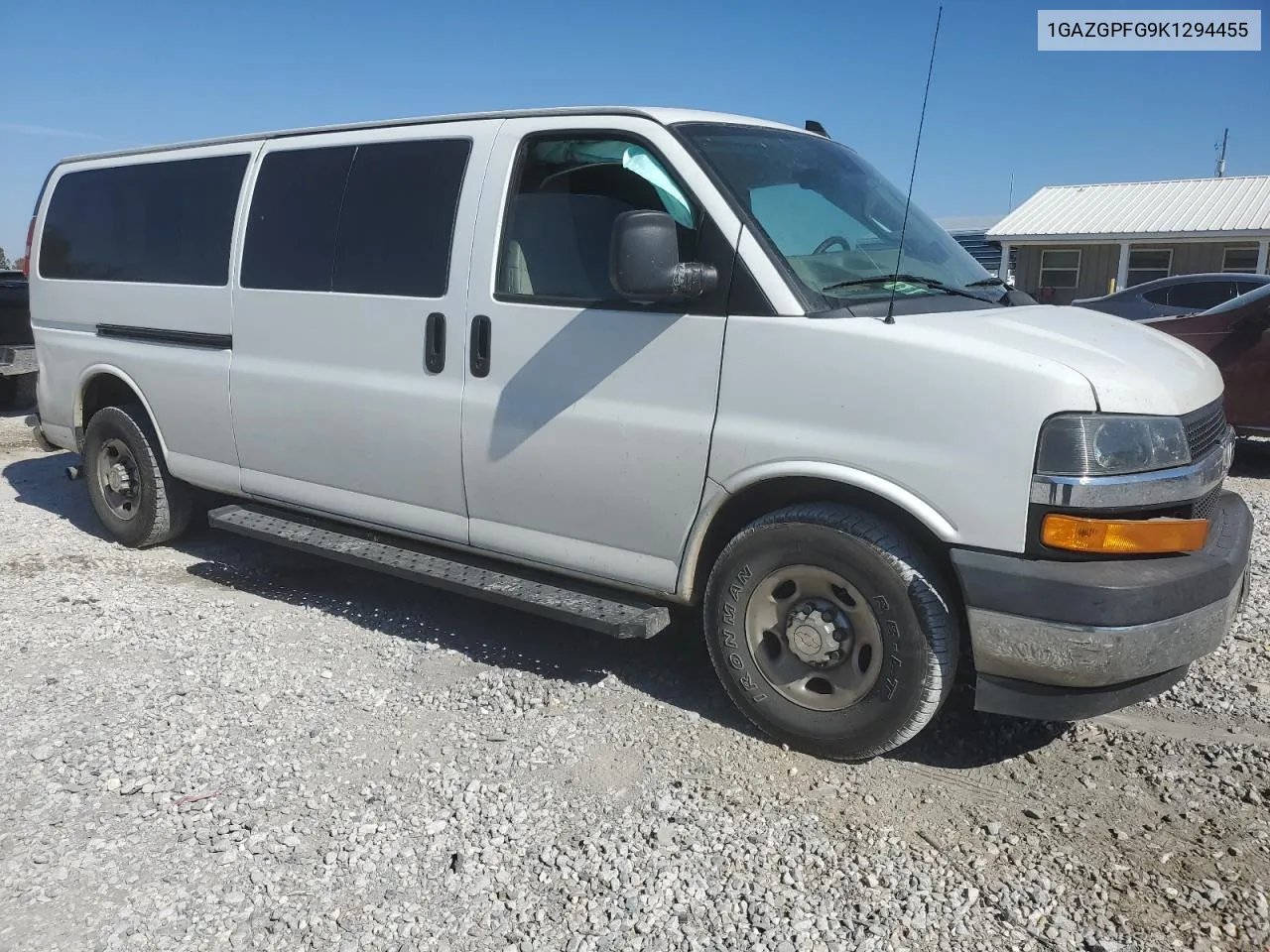 2019 Chevrolet Express G3500 Lt VIN: 1GAZGPFG9K1294455 Lot: 77039144