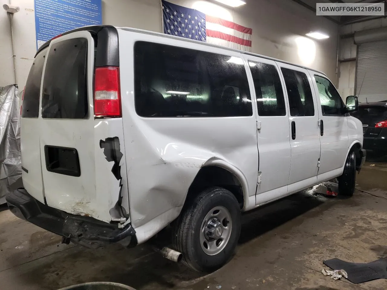 2019 Chevrolet Express G2500 Lt VIN: 1GAWGFFG6K1218950 Lot: 77153364