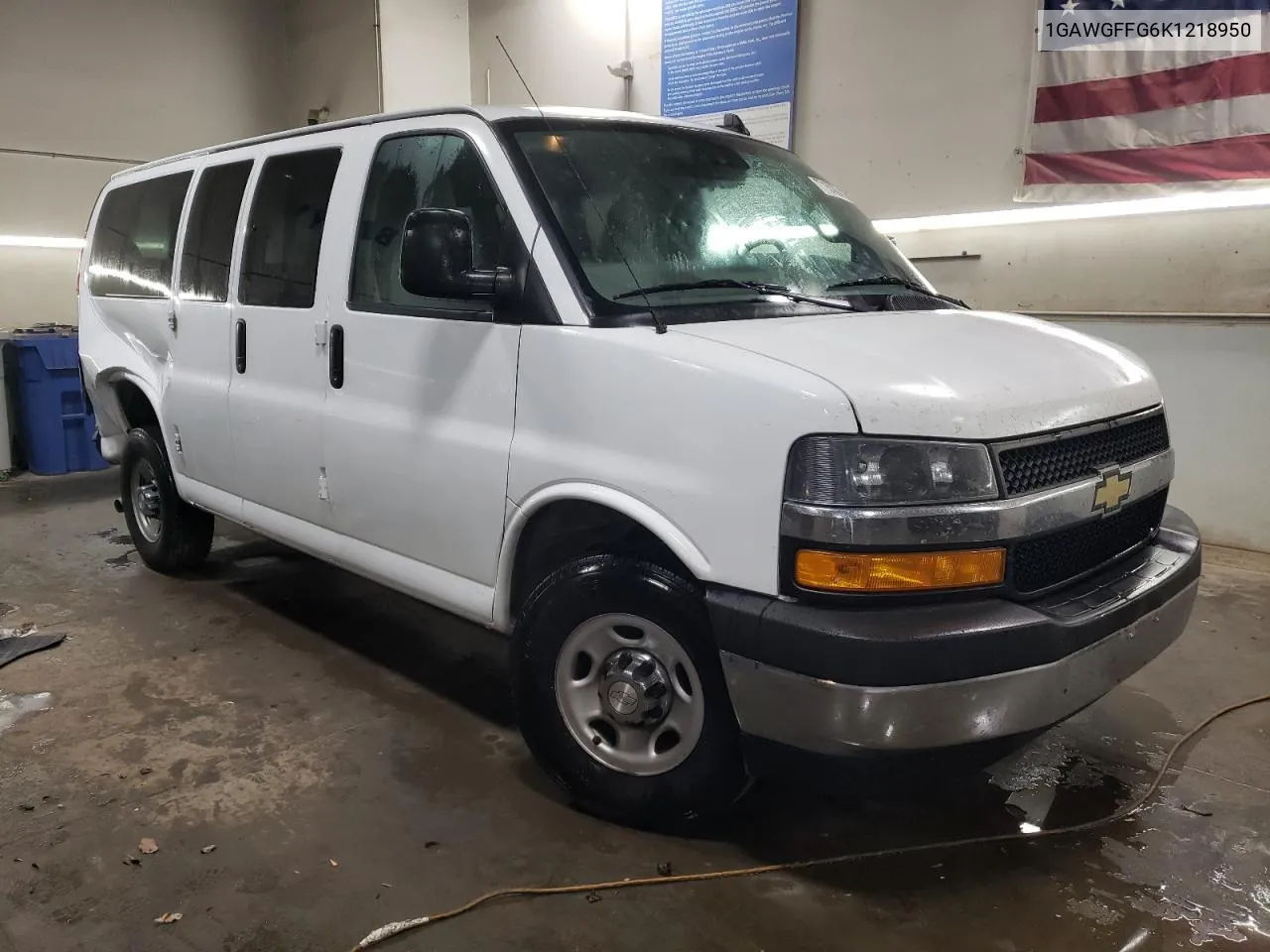 2019 Chevrolet Express G2500 Lt VIN: 1GAWGFFG6K1218950 Lot: 77153364