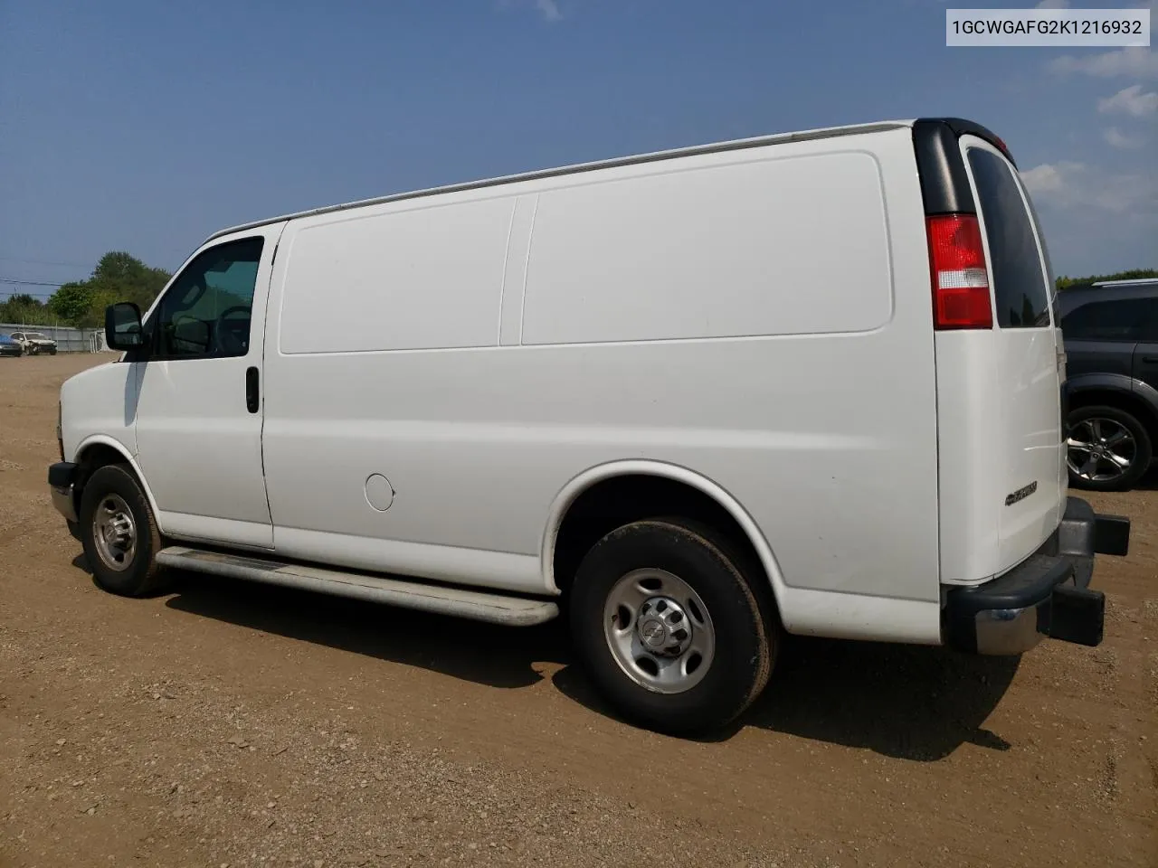 2019 Chevrolet Express G2500 VIN: 1GCWGAFG2K1216932 Lot: 77234214