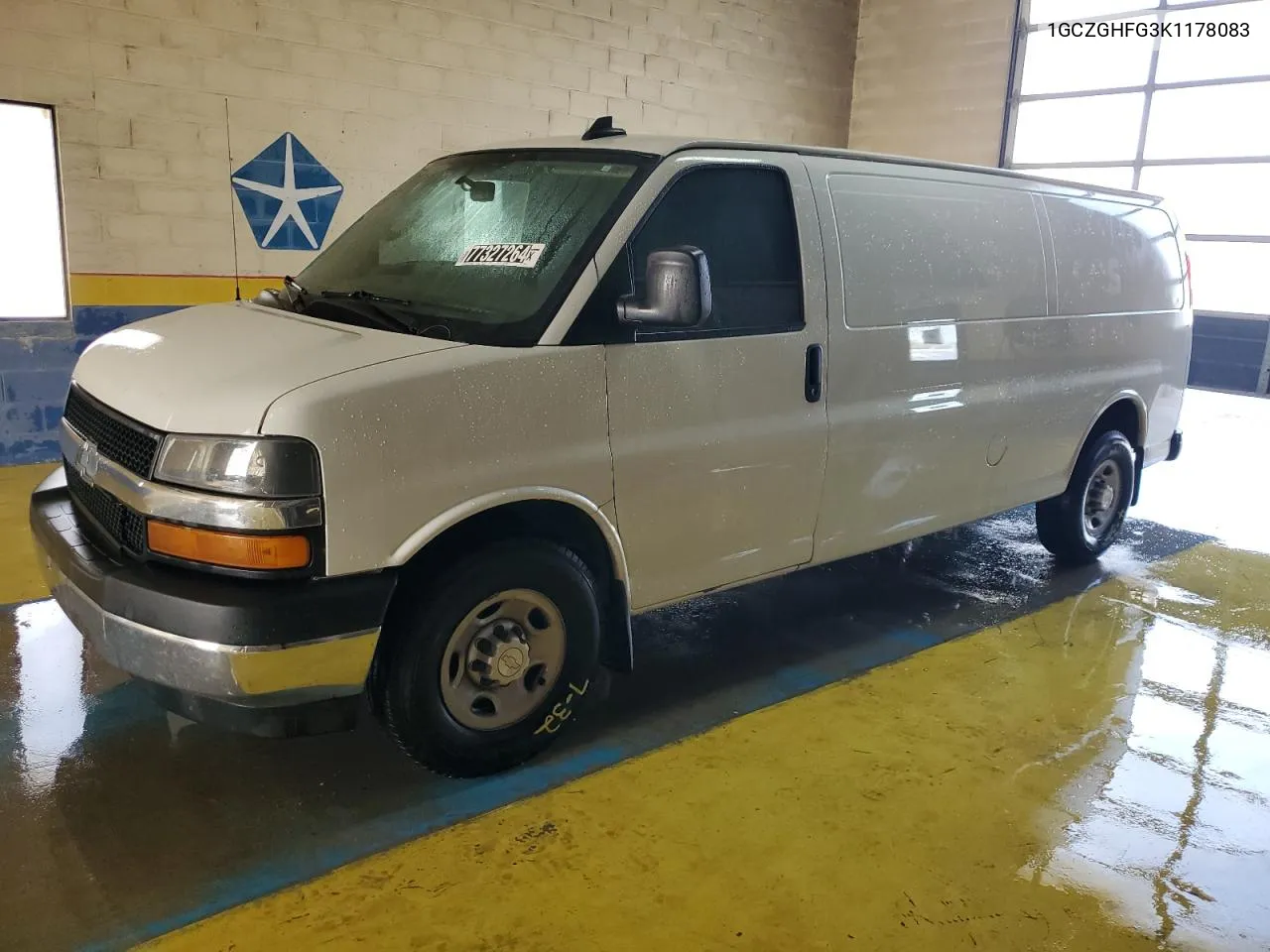 2019 Chevrolet Express G3500 VIN: 1GCZGHFG3K1178083 Lot: 77327264