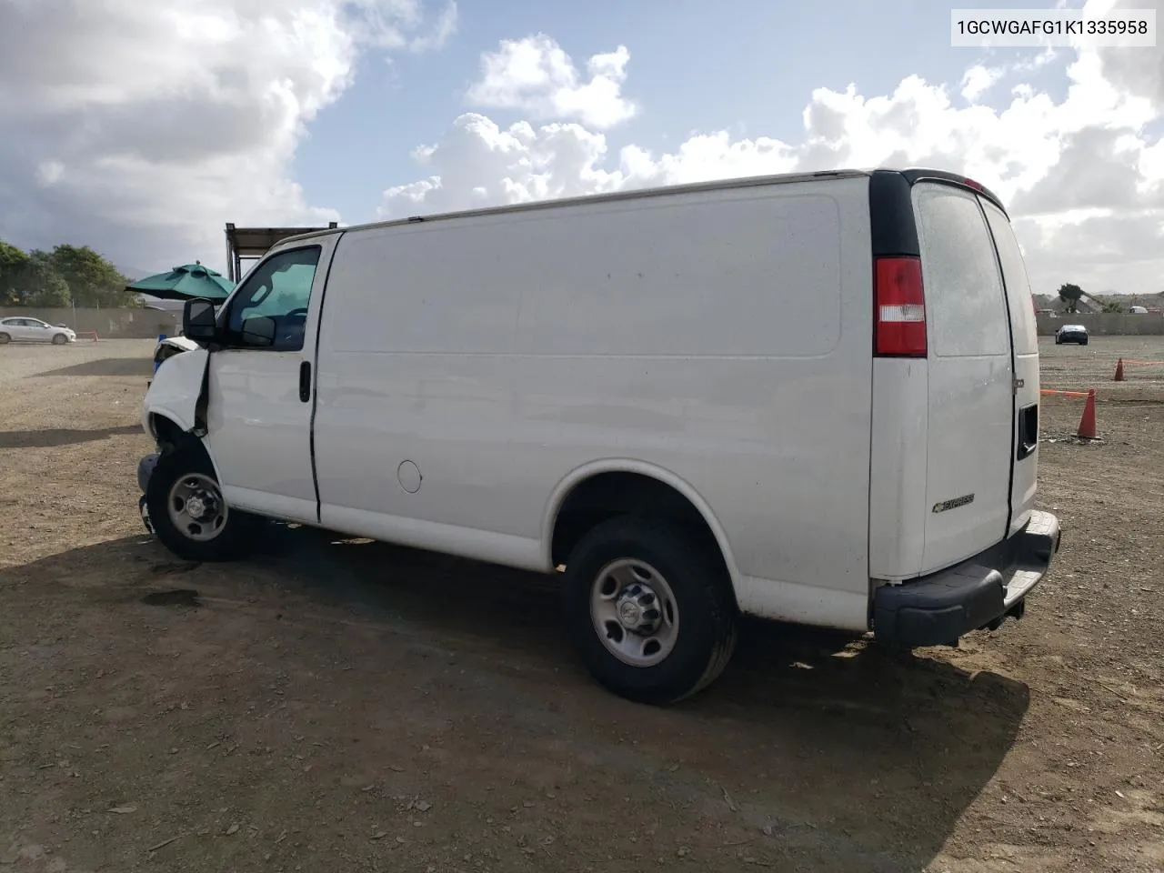 2019 Chevrolet Express G2500 VIN: 1GCWGAFG1K1335958 Lot: 77571924