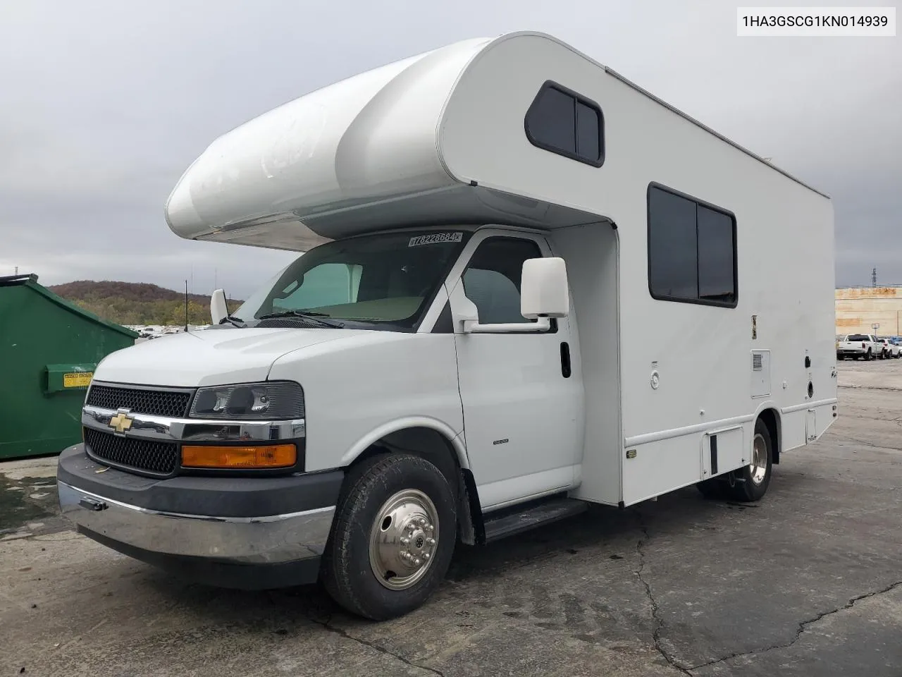 2019 Chevrolet Express G3500 VIN: 1HA3GSCG1KN014939 Lot: 78228684