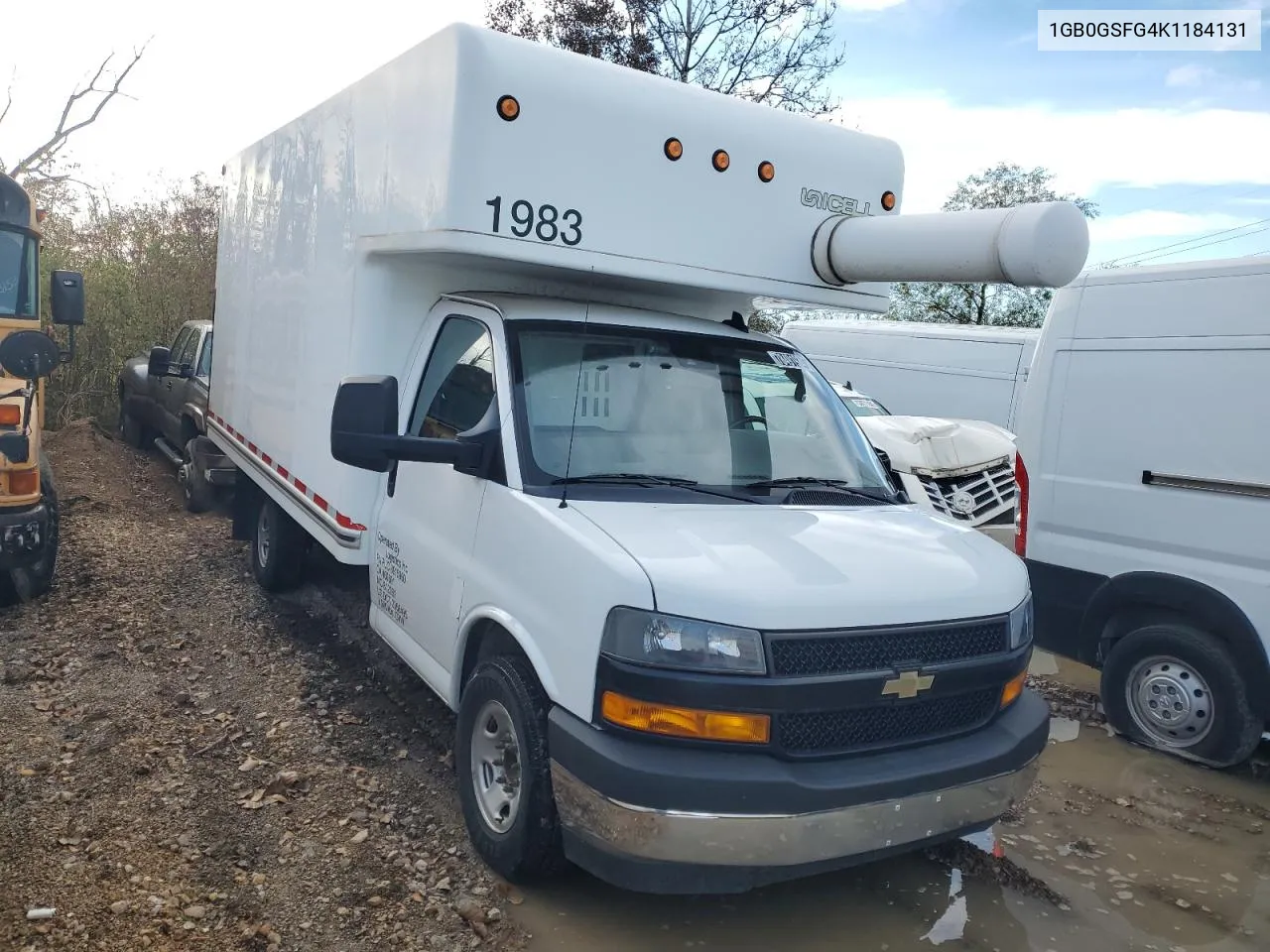 2019 Chevrolet Express G3500 VIN: 1GB0GSFG4K1184131 Lot: 78491934