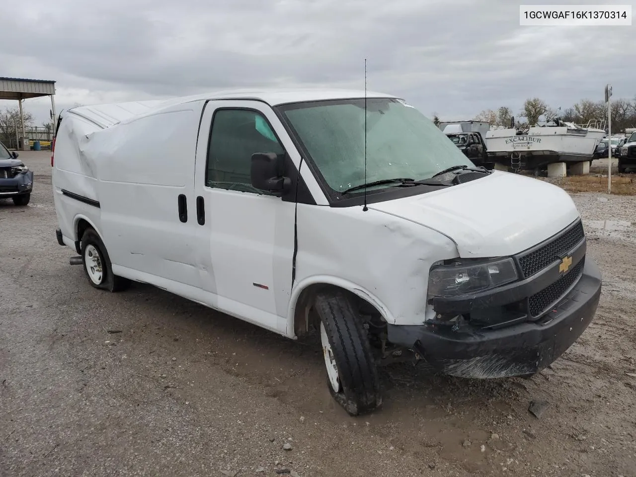 2019 Chevrolet Express G2500 VIN: 1GCWGAF16K1370314 Lot: 79403784