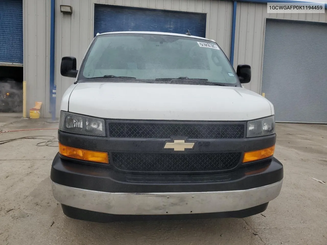 2019 Chevrolet Express G2500 VIN: 1GCWGAFP0K1194459 Lot: 79731614