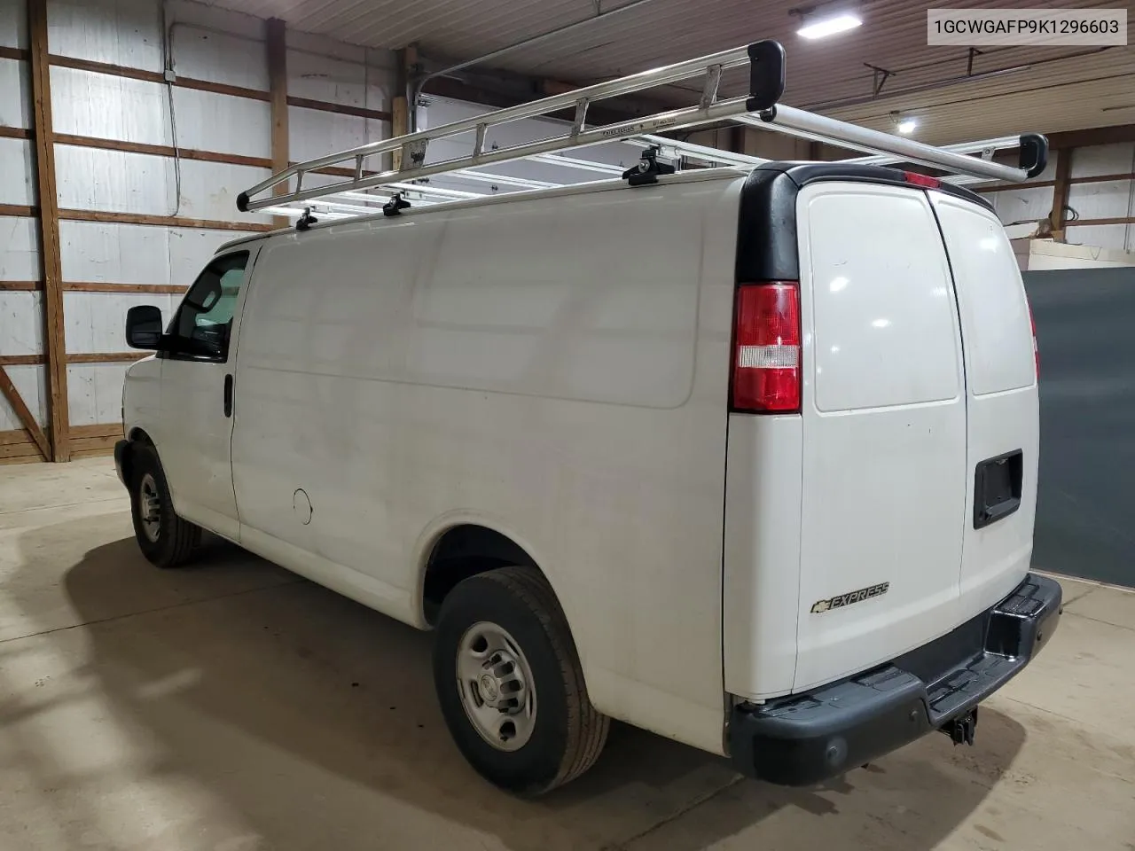 2019 Chevrolet Express G2500 VIN: 1GCWGAFP9K1296603 Lot: 80067364