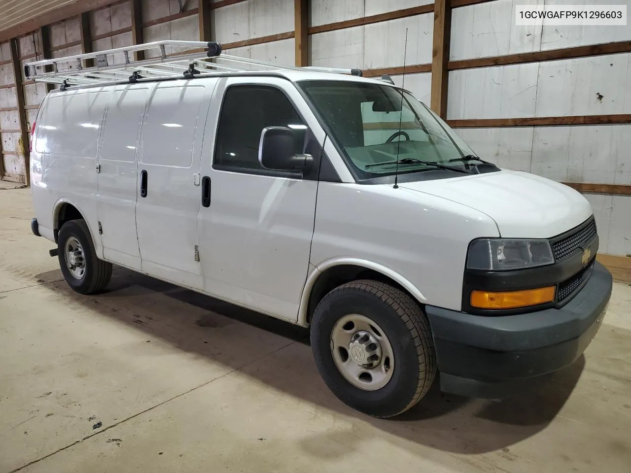 2019 Chevrolet Express G2500 VIN: 1GCWGAFP9K1296603 Lot: 80067364