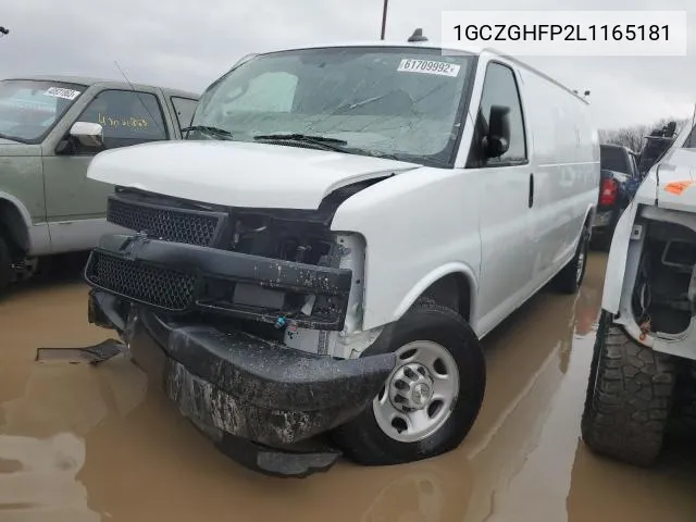 1GCZGHFP2L1165181 2020 Chevrolet Express G3500