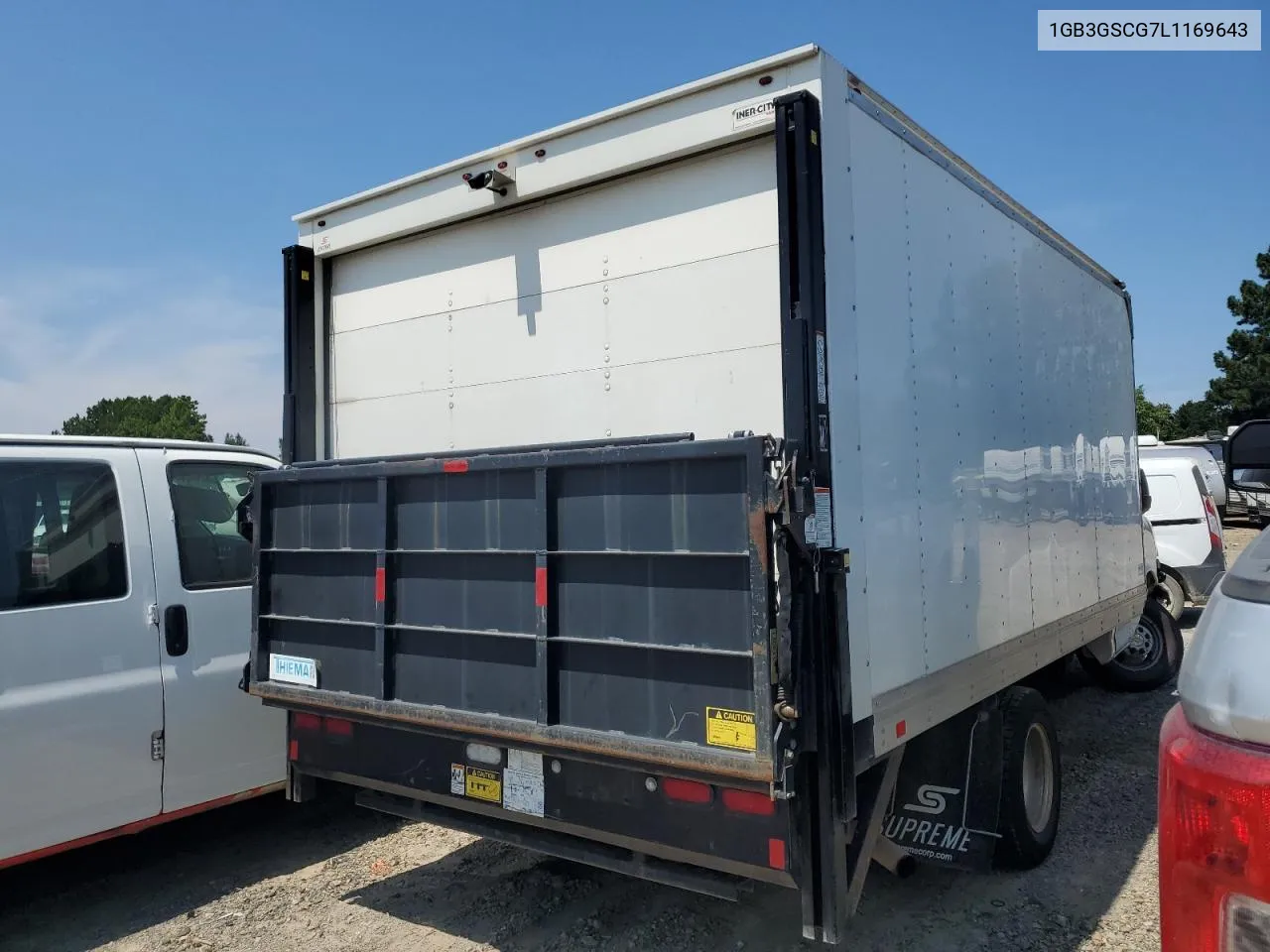 2020 Chevrolet Express G3500 VIN: 1GB3GSCG7L1169643 Lot: 64523264