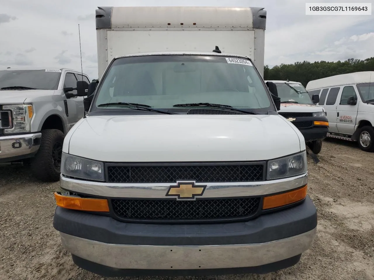 2020 Chevrolet Express G3500 VIN: 1GB3GSCG7L1169643 Lot: 64523264