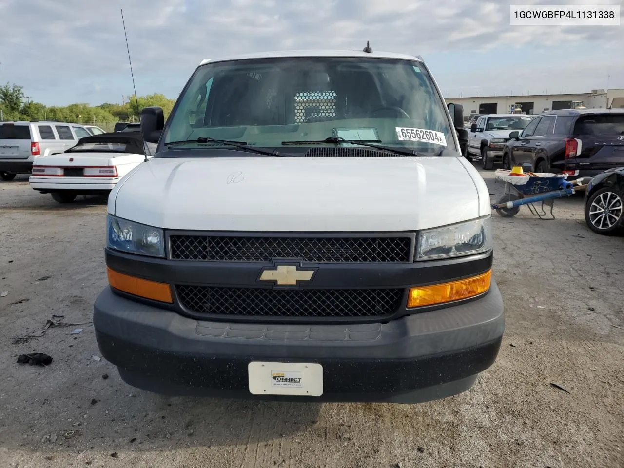 2020 Chevrolet Express G2500 VIN: 1GCWGBFP4L1131338 Lot: 65562604