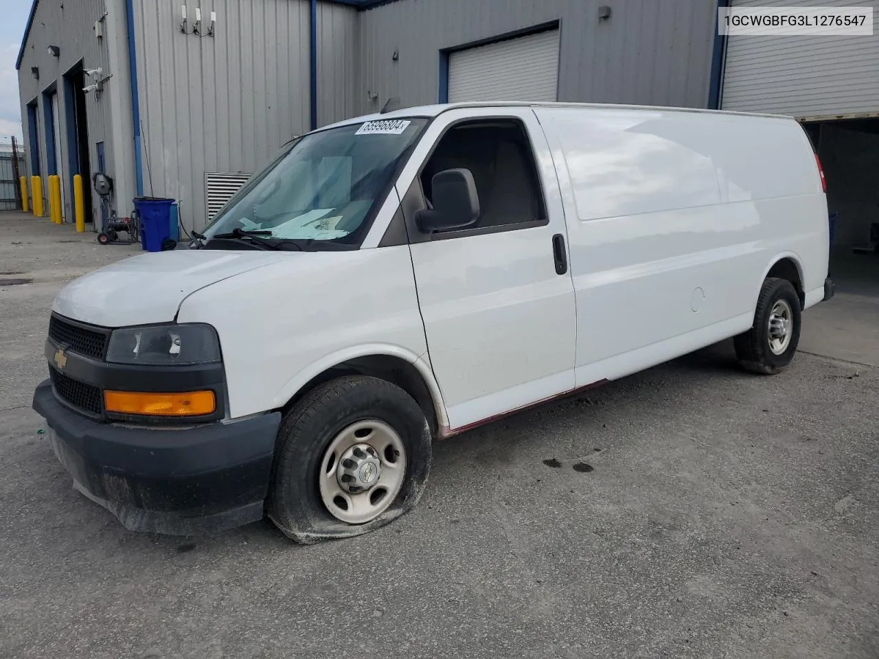 1GCWGBFG3L1276547 2020 Chevrolet Express G2500