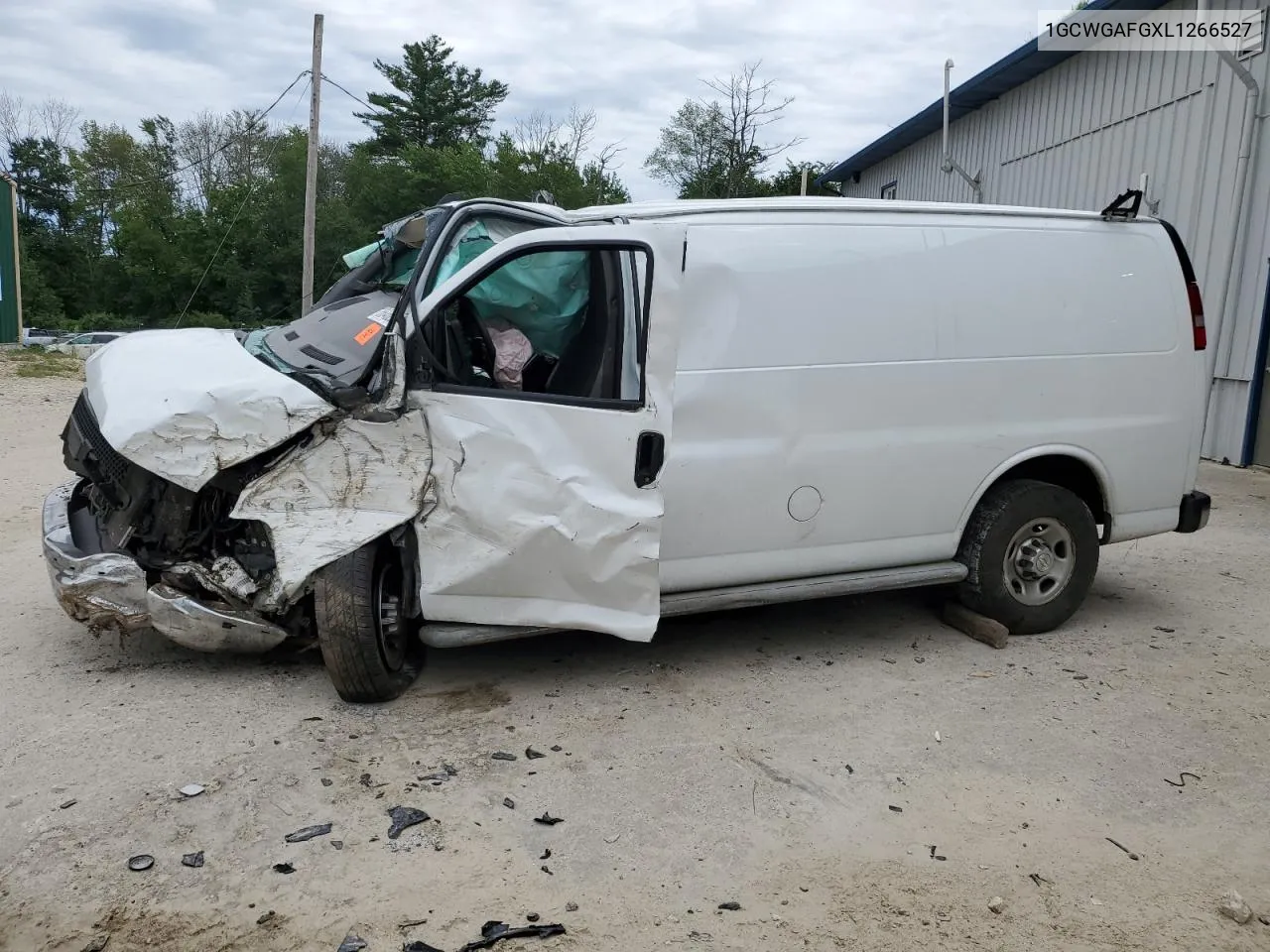 2020 Chevrolet Express G2500 VIN: 1GCWGAFGXL1266527 Lot: 66462964