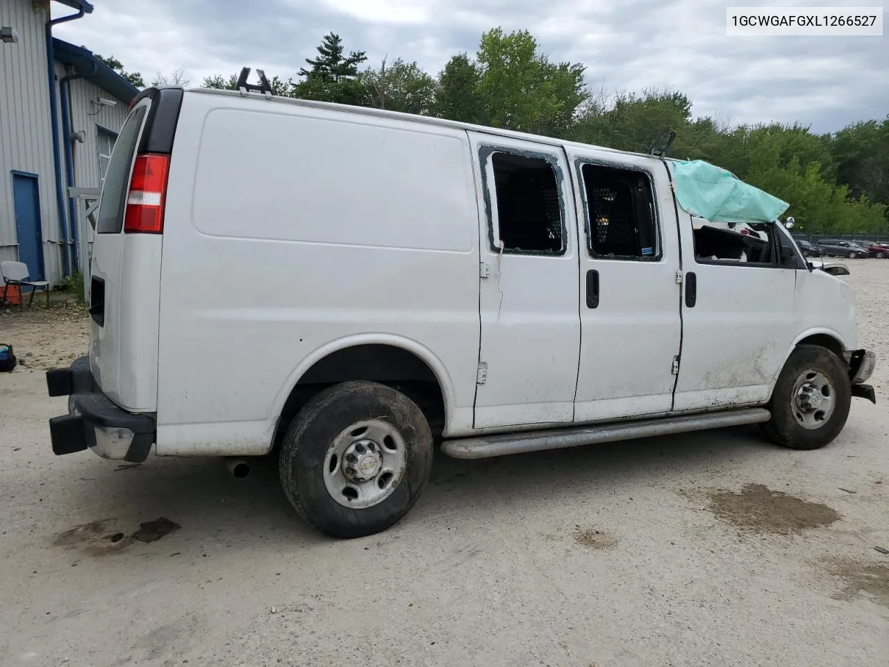 2020 Chevrolet Express G2500 VIN: 1GCWGAFGXL1266527 Lot: 66462964