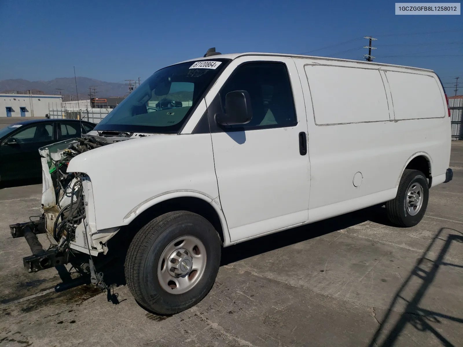 2020 Chevrolet Express G3500 VIN: 1GCZGGFB8L1258012 Lot: 67120864