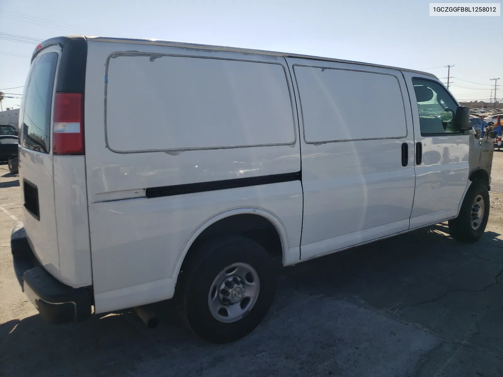 2020 Chevrolet Express G3500 VIN: 1GCZGGFB8L1258012 Lot: 67120864