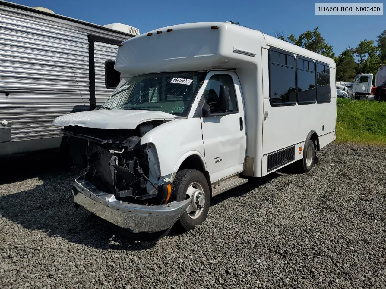 2020 Chevrolet Express G4500 VIN: 1HA6GUBG0LN000400 Lot: 68010024