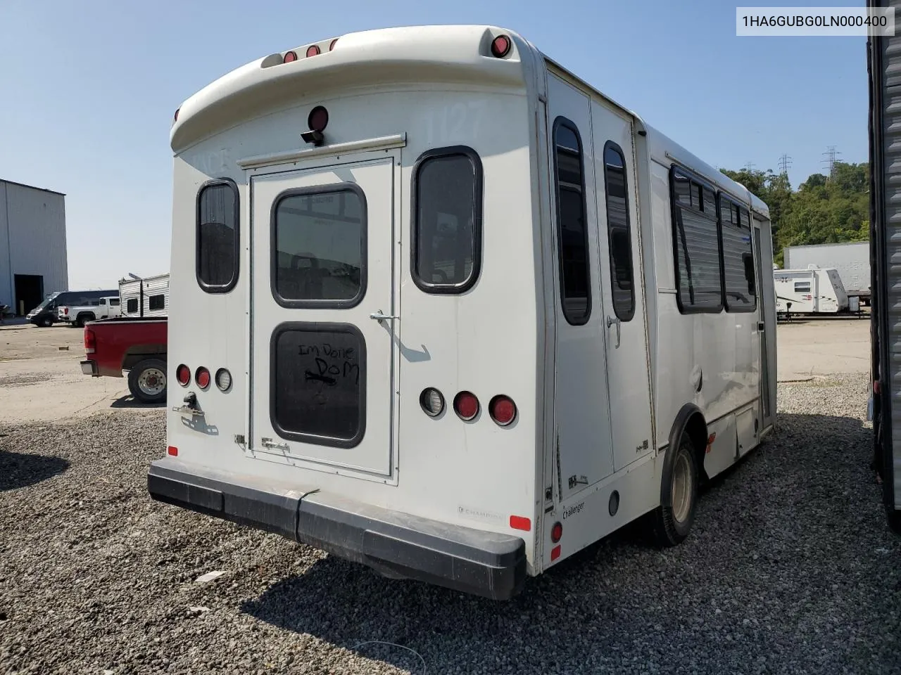 1HA6GUBG0LN000400 2020 Chevrolet Express G4500