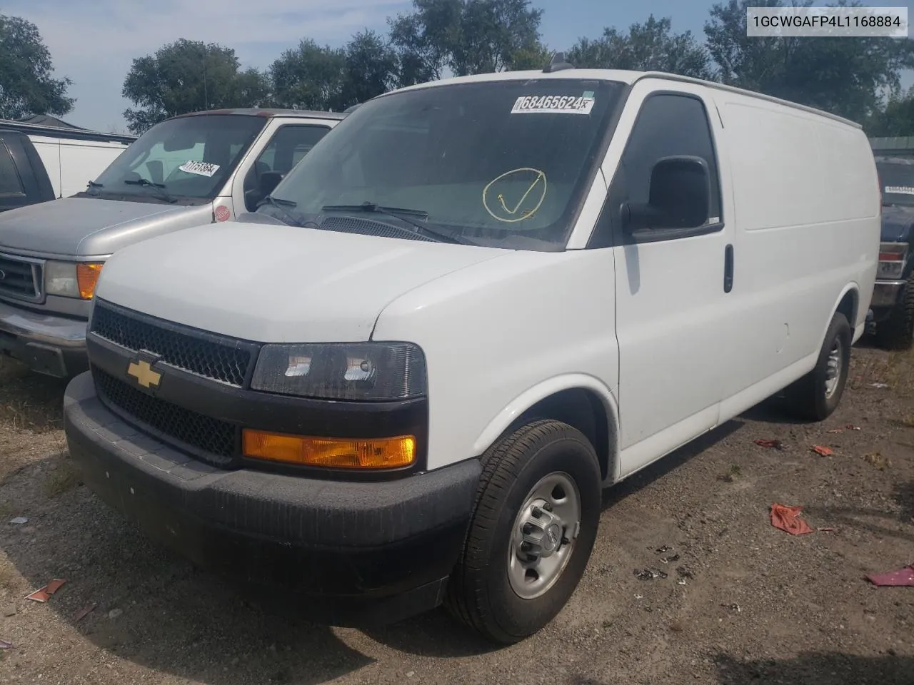 1GCWGAFP4L1168884 2020 Chevrolet Express G2500