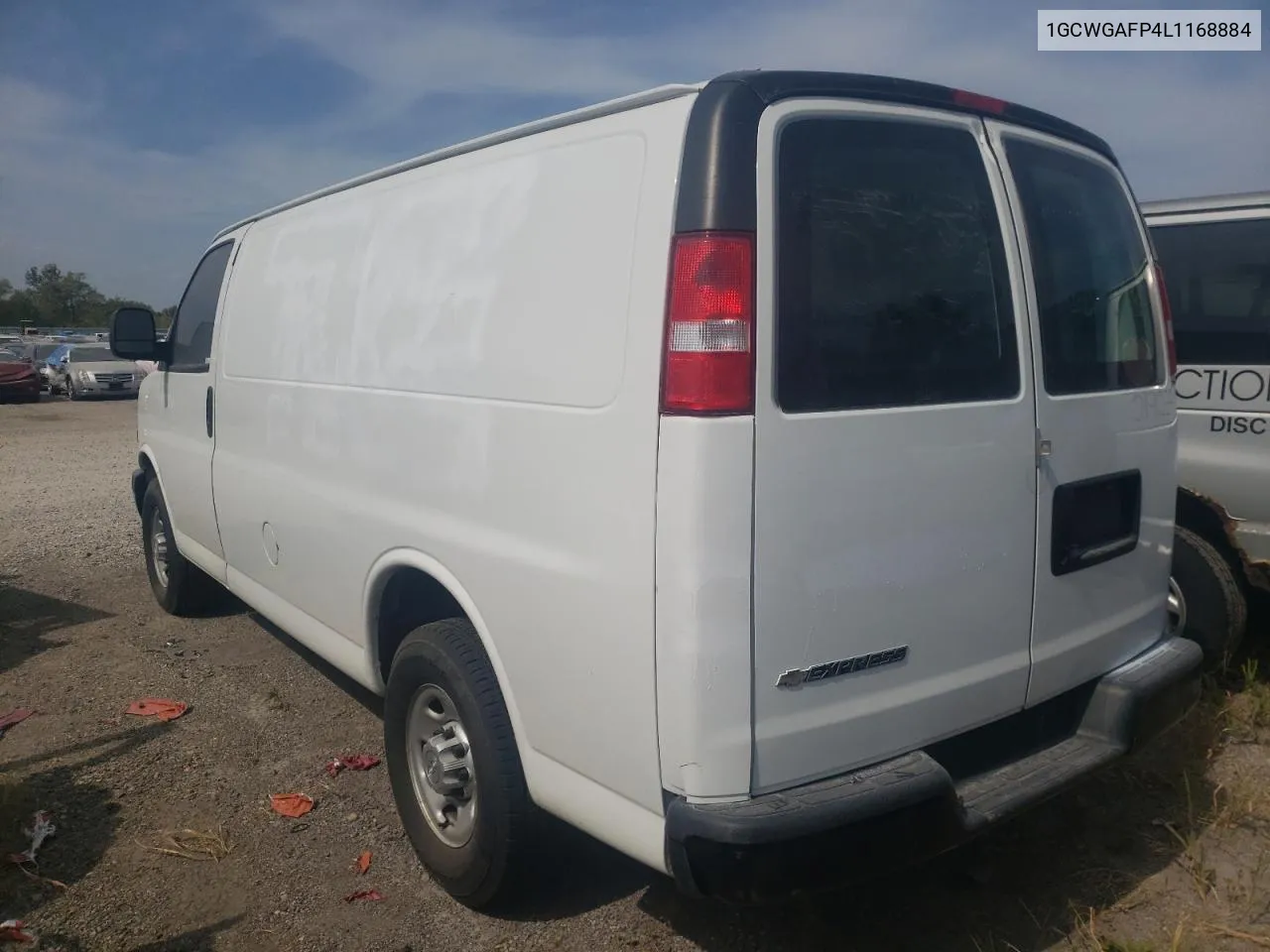 2020 Chevrolet Express G2500 VIN: 1GCWGAFP4L1168884 Lot: 68465624