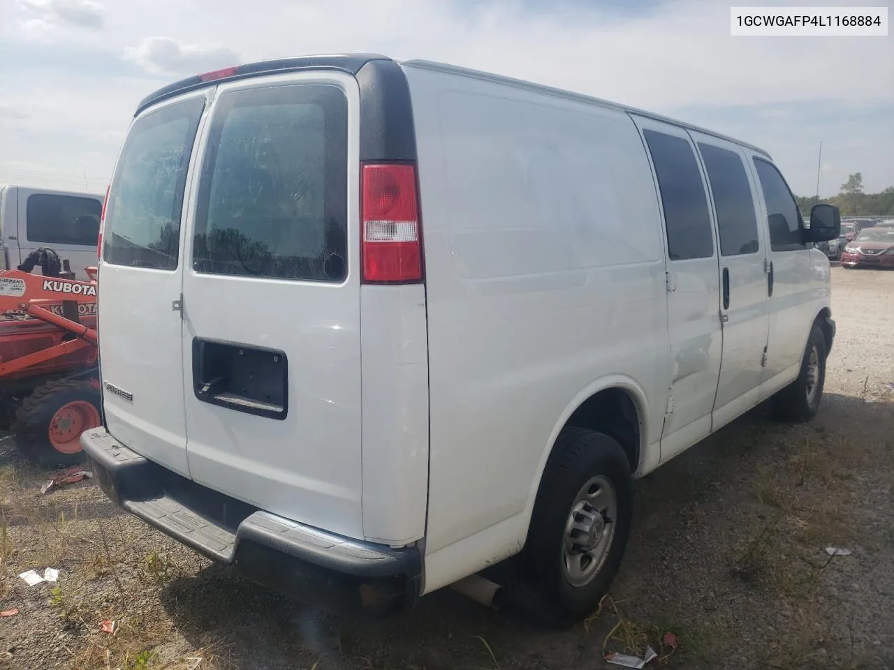 2020 Chevrolet Express G2500 VIN: 1GCWGAFP4L1168884 Lot: 68465624