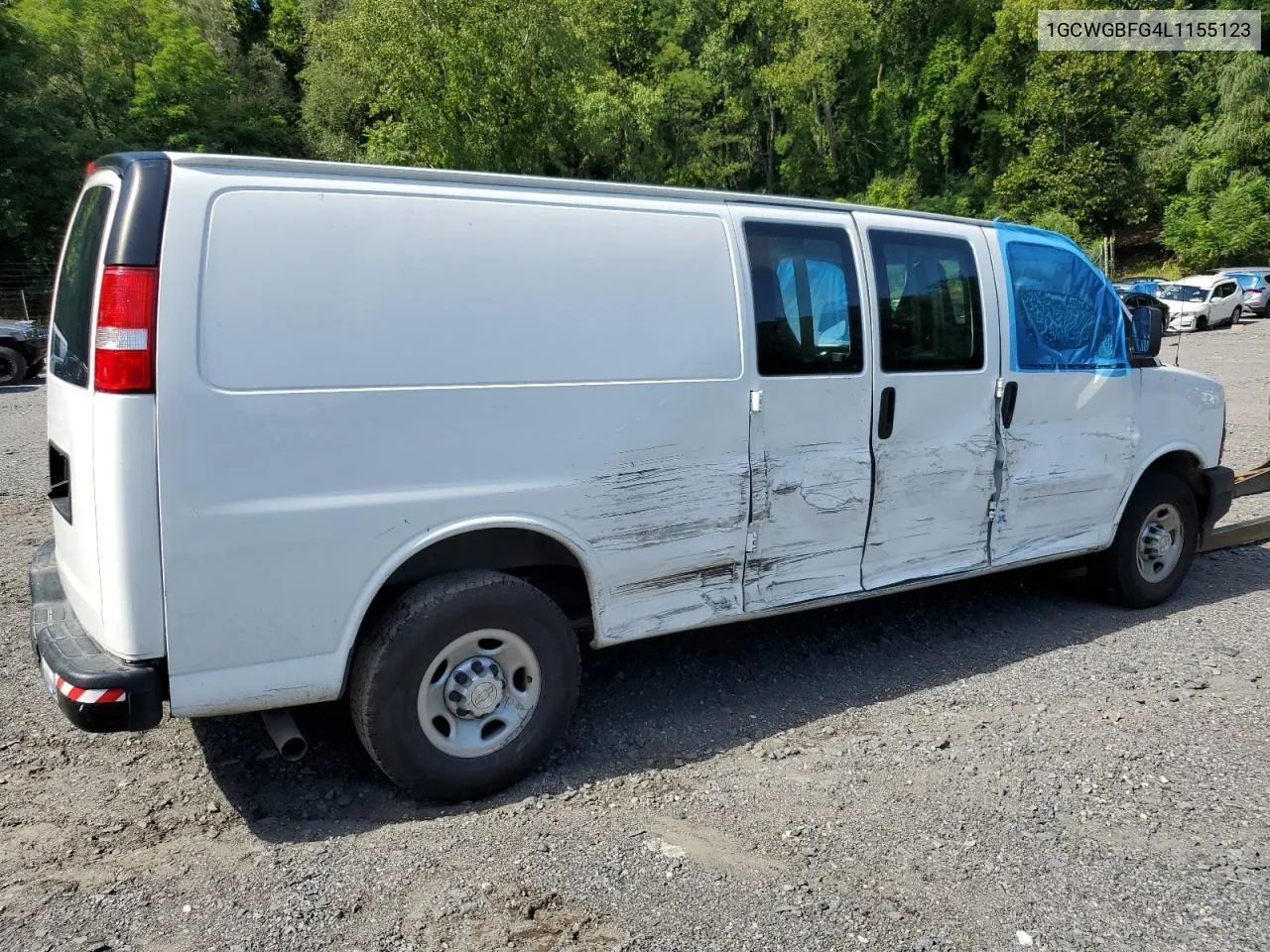 2020 Chevrolet Express G2500 VIN: 1GCWGBFG4L1155123 Lot: 69075034