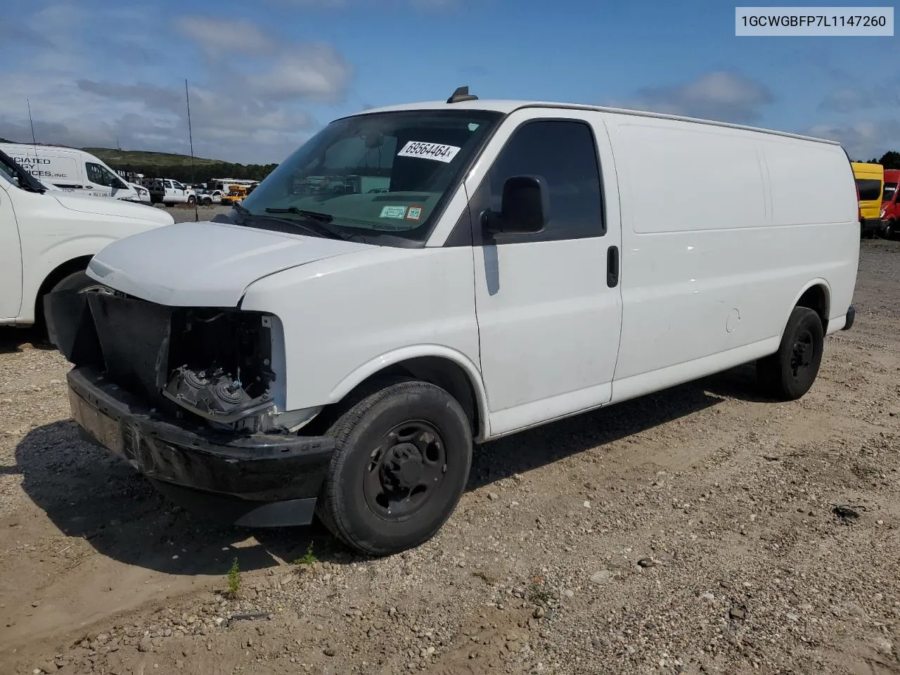 1GCWGBFP7L1147260 2020 Chevrolet Express G2500