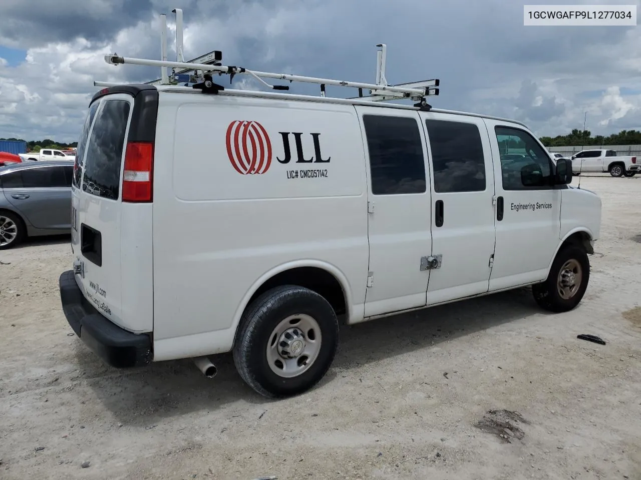 2020 Chevrolet Express G2500 VIN: 1GCWGAFP9L1277034 Lot: 69866424