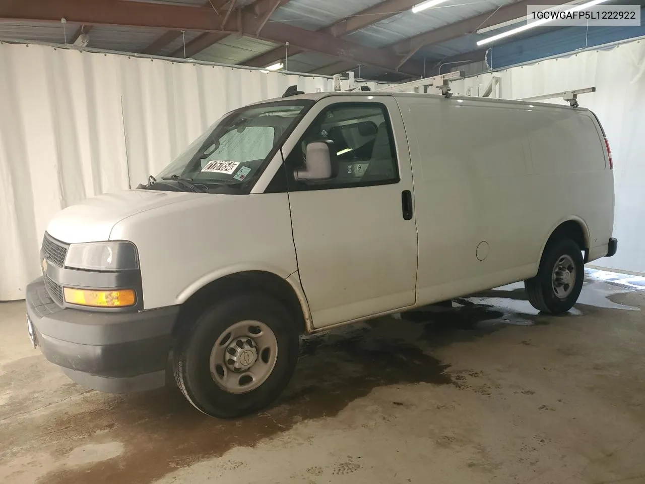 2020 Chevrolet Express G2500 VIN: 1GCWGAFP5L1222922 Lot: 71767854