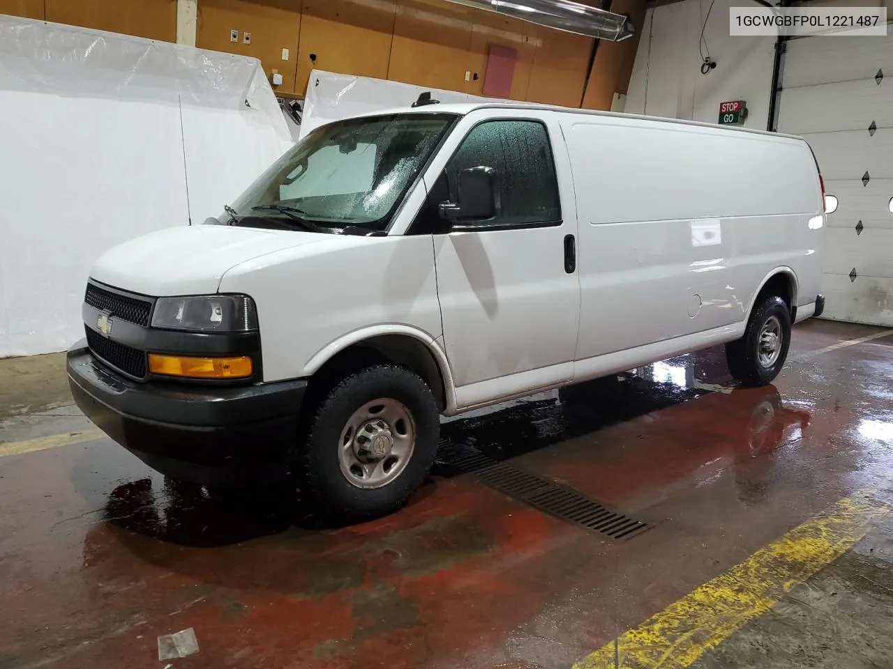 2020 Chevrolet Express G2500 VIN: 1GCWGBFP0L1221487 Lot: 72811504