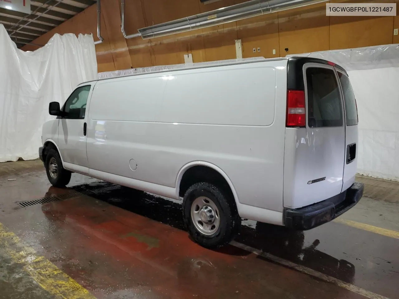 2020 Chevrolet Express G2500 VIN: 1GCWGBFP0L1221487 Lot: 72811504