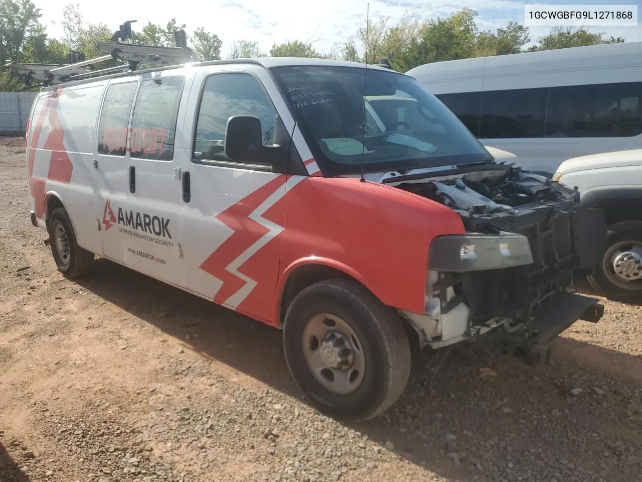 2020 Chevrolet Express G2500 VIN: 1GCWGBFG9L1271868 Lot: 73374034